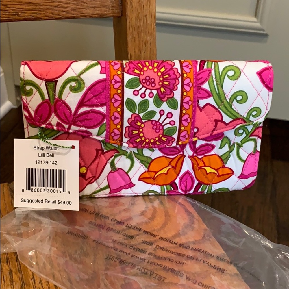 Vera Bradley Lilli Bell Strap Wallet